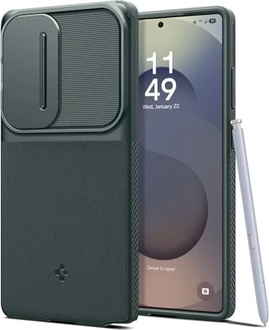 Spigen Optyka Armor do Samsung Galaxy S25 Ultra Abyss Green