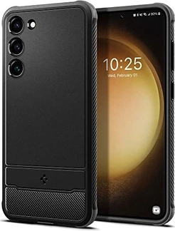 Spigen Rugged Armor do Samsung Galaxy S23 mata Black
