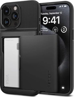 Spigen Slim Armor CS do Apple iPhone 15 Pro czarny