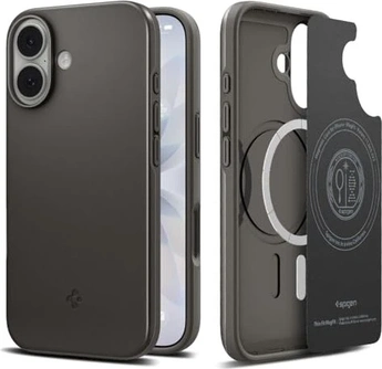 Spigen Thin Fit (MagFit) do Apple iPhone 17 gunmetal
