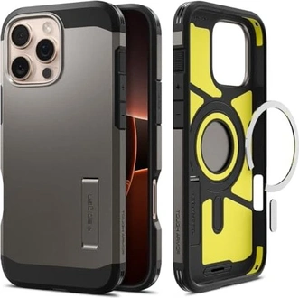 Spigen Tough Armor AI (MagFit) do Apple iPhone 16 Pro Max Gunmetal