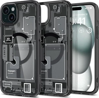 Spigen Ultra hybryda Zero One (MagFit) do Apple iPhone 15 Plus czarny