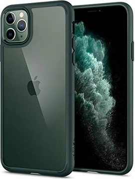 Spigen Ultra hybryda do Apple iPhone 11 Pro Midnight Green