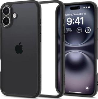 Spigen Ultra hybryda do Apple iPhone 16 mata Black