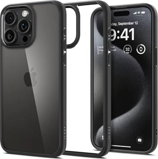 Spigen Ultra hybryda do Apple iPhone 15 Pro mata Black