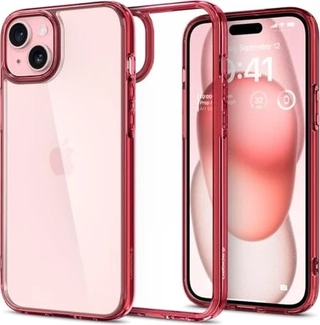 Spigen Ultra hybryda do Apple iPhone 15 Red Crystal