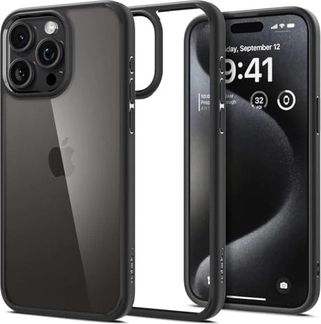 Spigen Ultra hybryda do Apple iPhone 15 Pro Max mata Black
