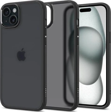 Spigen Ultra hybryda do Apple iPhone 15 mróz Black