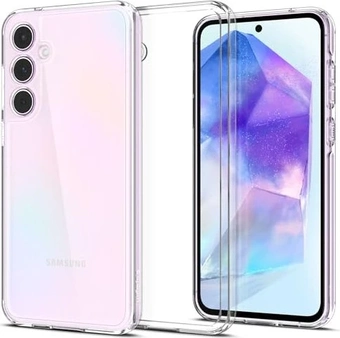Spigen Ultra hybryda do Samsung Galaxy A55 5G Crystal Clear