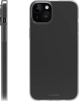 Vivanco Super Slim Cover do Apple iPhone 15 Plus przeźroczysty
