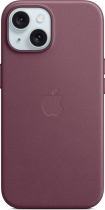 Apple Feingewebe etui z MagSafe do iPhone 15 Mulberry