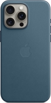 Apple Feingewebe etui z MagSafe do iPhone 15 Pro Max niebieski pacyficzny