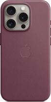 Apple Feingewebe etui z MagSafe do iPhone 15 Pro Mulberry