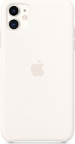 Apple Silikonowe etui do iPhone'a 11 białe