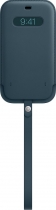 Apple Skórzany futerał z MagSafe do iPhone'a 12 Pro Max bałtycki błękit