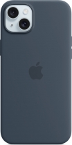 Apple futerał silikonowy z MagSafe do iPhone 15 Plus sturmblau