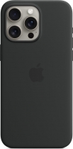 Apple futerał silikonowy z MagSafe do iPhone 15 Pro Max czarny