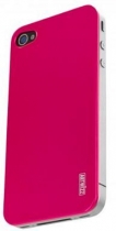 Artwizz aluminiumklips do iPhone 4/4S różowy