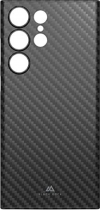Black Rock Ultra Thin Iced etui Flex carbon do Samsung Galaxy S23 Ultra czarny