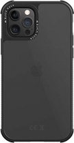 Black Rock wytrzymały etui do Apple iPhone 12/12 Pro przeźroczysty/czarny