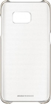 Samsung Clear Cover do Galaxy S7 Edge złoty