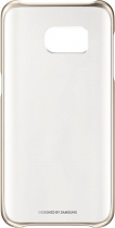Samsung Clear Cover do Galaxy S7 złoty