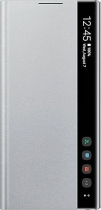 Samsung Clear View Cover do Galaxy Note 10 srebrny