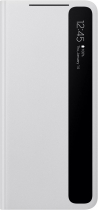 Samsung Clear View Cover do Galaxy S21 Ultra szary