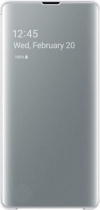 Samsung Clear View Cover do Galaxy S10+ biały