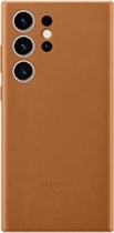 Samsung Leather etui do Galaxy S23 Ultra Camel