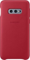 Samsung Leather Cover do Galaxy S10e czerwony