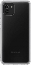 Samsung Soft Clear Cover do Galaxy A03 przeźroczysty