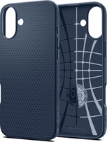 Spigen Liquid Air do Apple iPhone 16 Plus Navy Blue