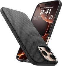 Spigen Liquid Air do Apple iPhone 16 Pro Max mata Black