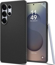Spigen Liquid Air do Samsung Galaxy S25 Ultra mata Black