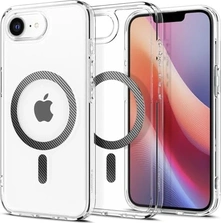 Spigen Ultra hybryda (MagFit) do Apple iPhone 16e carbon Fiber