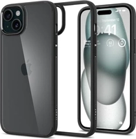 Spigen Ultra hybryda do Apple iPhone 15 mata Black