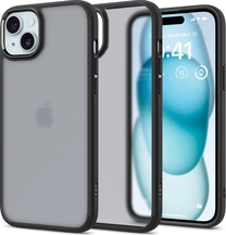 Spigen Ultra hybryda mata do Apple iPhone 15 Plus mróz Black