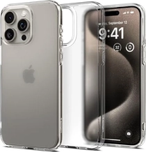 Spigen Ultra hybryda mata do Apple iPhone 15 Pro Max mróz Clear