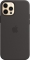 Apple Silikonowe etui z MagSafe do iPhone'a 12 / 12 Pro czarne