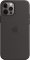 Apple Silikonowe etui z MagSafe do iPhone'a 12 / 12 Pro czarne