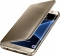 Samsung Clear View Cover do Galaxy S7 Edge złoty