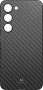 Black Rock Ultra Thin Iced etui Flex carbon do Samsung Galaxy S23 czarny