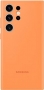 Samsung Silicone etui do Galaxy S23 Ultra pomarańczowy