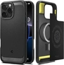 Spigen Rugged Armor (MagFit) do Apple iPhone 16 Pro mata Black