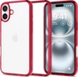 Spigen Ultra hybryda do Apple iPhone 16 Red Crystal