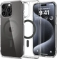 Spigen Ultra hybryda (MagFit) do Apple iPhone 15 Pro Graphite