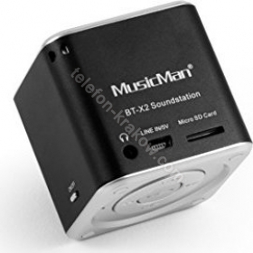 Technaxx mini MusicMan Wireless Soundstation BT-X2 czarny