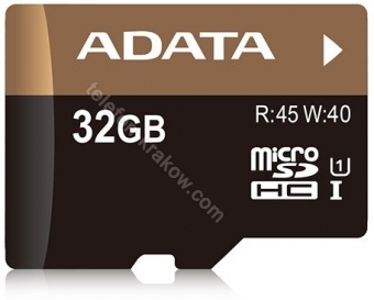 ADATA Premier Pro R45/W40 microSDHC 32GB Kit, UHS-I U1, Class 10