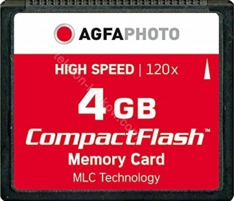 AgfaPhoto 120x R18 CompactFlash Card 4GB